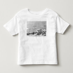 The Prussian army crossing the Shlei at Arnis Toddler T-Shirt