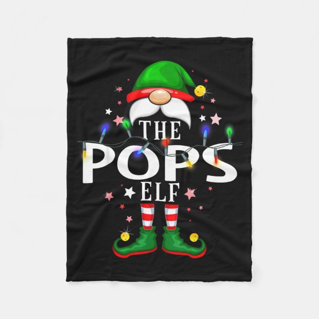 The Ps Elf Christmas Family Pajama Party  Fleece Blanket (Front)