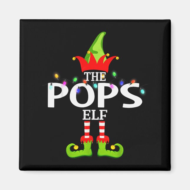 The Ps Elf Christmas Matching Pajamas  Magnet (Front)