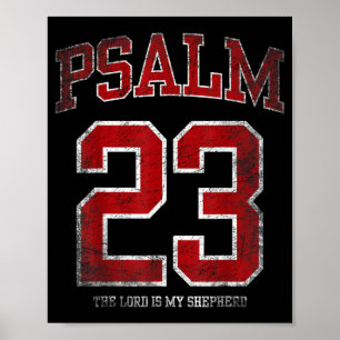 The Psalm 23 Jersey Lord Shepherd Poster