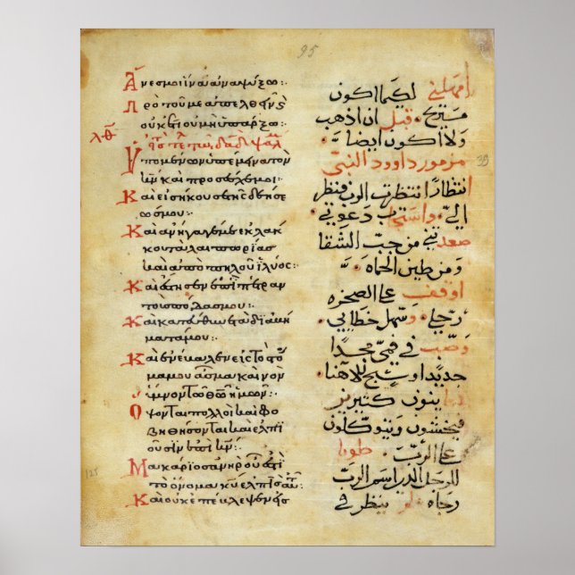 The Psalms of the Prophet David Poster (Front)