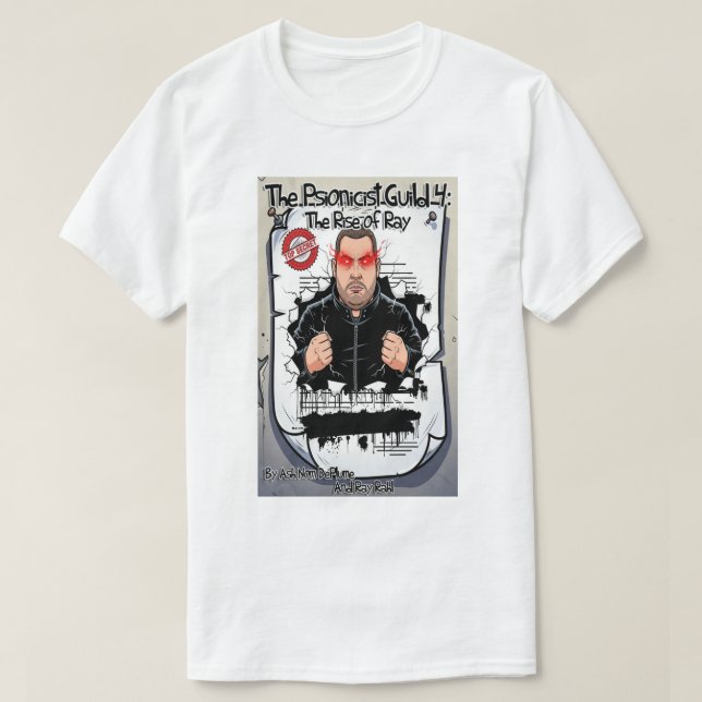 The Psionicist Guild 4 Basic T-Shirt (Design Front)