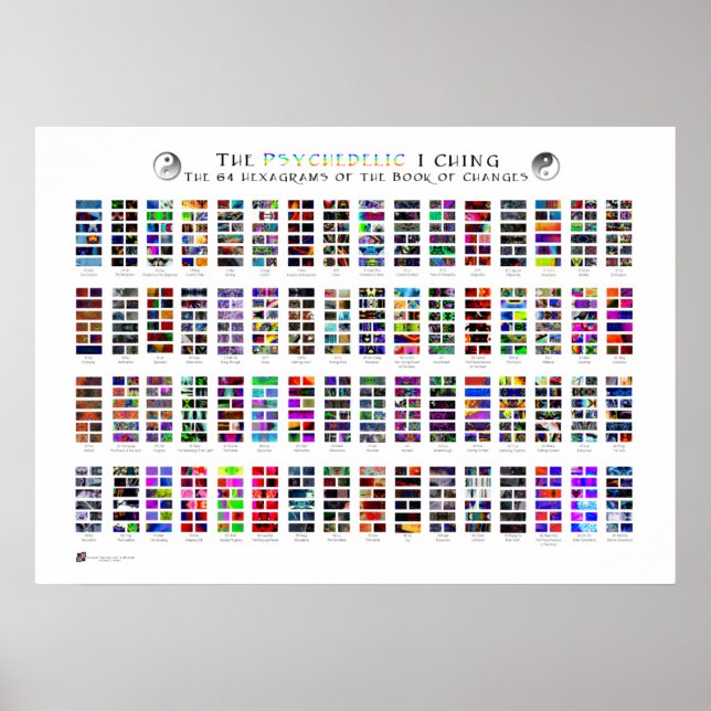The Psychedelic I Ching Poster (Front)