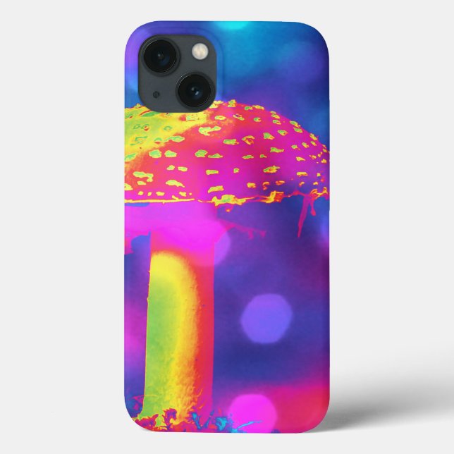 The Psychedelic Mushroom Case-Mate iPhone Case (Back)