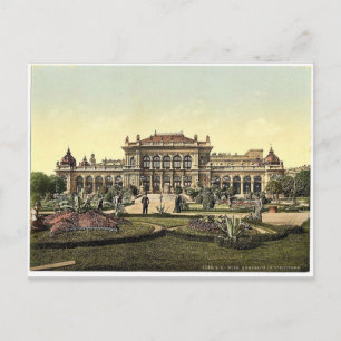 The public garden and casino, Vienna, Austro-Hunga Postcard