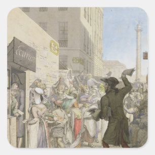 The Public Writer Square Sticker