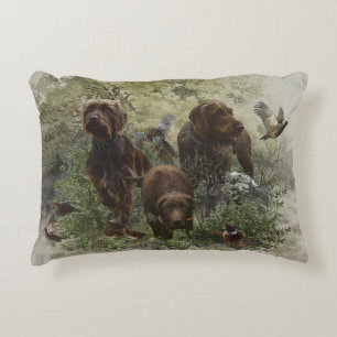 The Pudelpointer Decorative Cushion