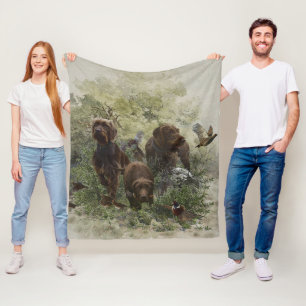 The Pudelpointer      Fleece Blanket