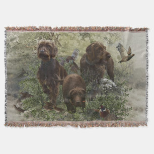 The Pudelpointer     Throw Blanket