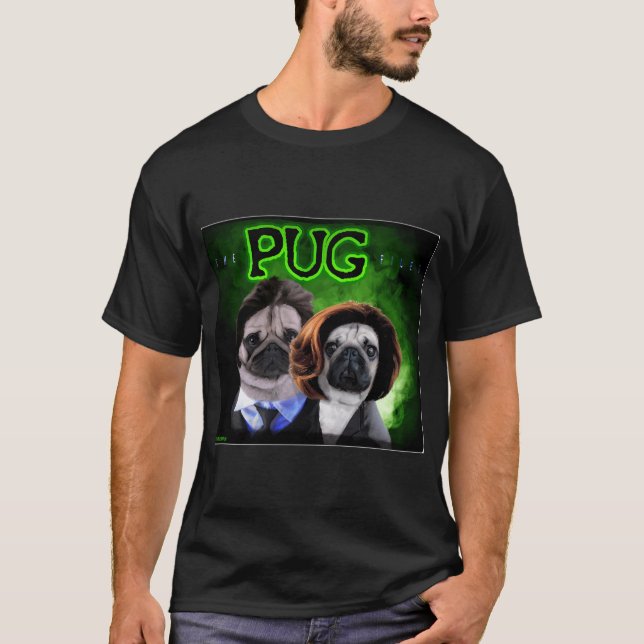 The PUG Files T-Shirt (Front)