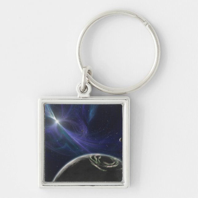 The pulsar planet system key ring (Front)