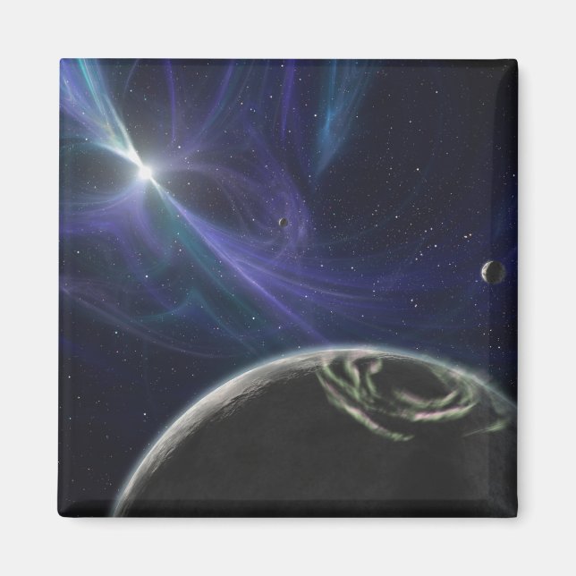 The pulsar planet system magnet (Front)