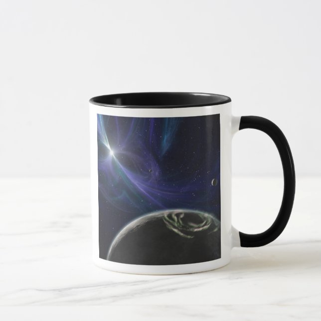 The pulsar planet system mug (Right)