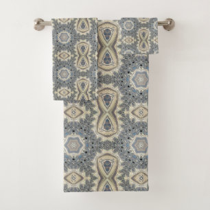 The Pulse of a Fractal Dream  Bath Towel Set