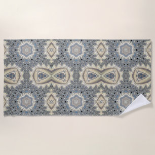 The Pulse of a Fractal Dream  Beach Towel