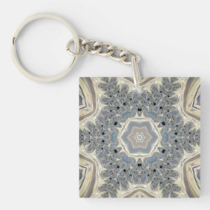 The Pulse of a Fractal Dream Key Ring