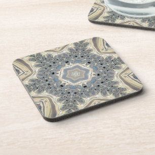 The Pulse of a Fractal Dream Plastic Coaster