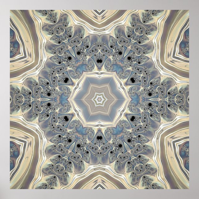 The Pulse of a Fractal Dream  Poster (Front)