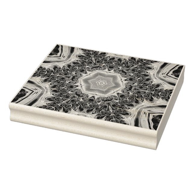 The Pulse of a Fractal Dream  Rubber Stamp (Stamp)