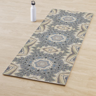 The Pulse of a Fractal Dream Yoga Mat