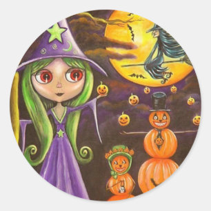 The Pumpkin Family Halloween Sticker