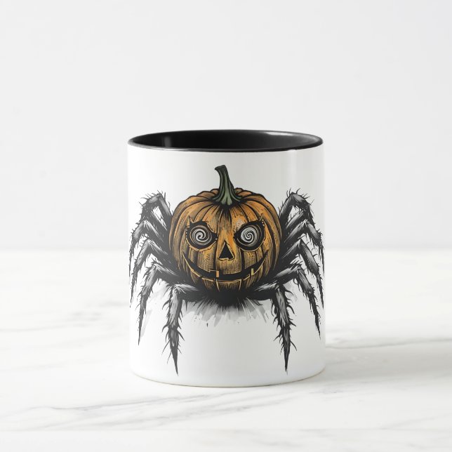 The Pumpkin-Headed Crawler Mug (Center)