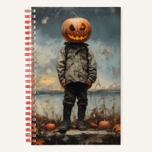 The Pumpkin-Headed Wanderer Notebook
