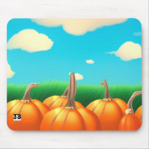 The Pumpkin Patch Mouse Pad