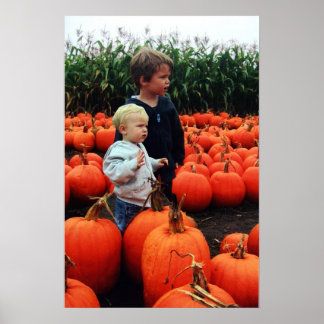 The Pumpkin Patch Poster