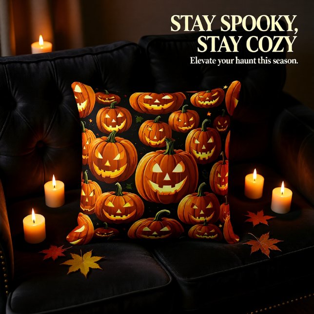 The Pumpkin Riot Cushion (Creator Uploaded)