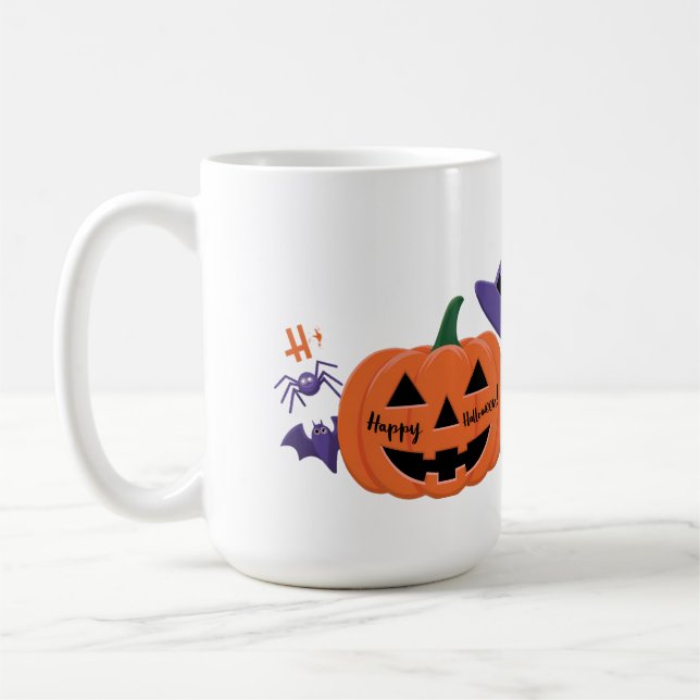 The Pumpkin Smile Mug (Left)