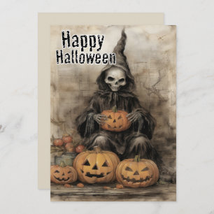 The Pumpkin Spell — Rustic Witchcraft  Holiday Card