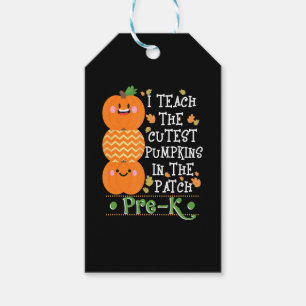 The Pumpkins In Patch Pre K Halloween Teacher Gift Tags