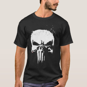 The Punisher | Painted Skull Logo T-Shirt