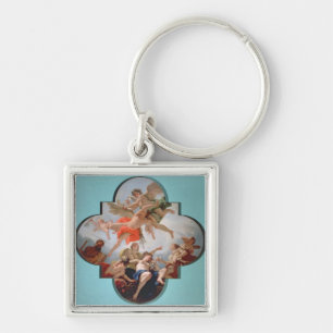 The Punishment of Cupid (oil on canvas) Key Ring