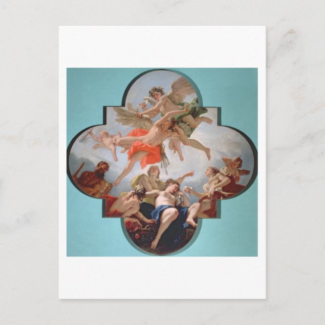 The Punishment of Cupid (oil on canvas) Postcard (Front)