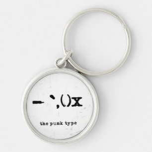the punk type key ring