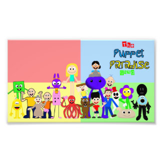 The Puppet Paradise Gang Photo Print
