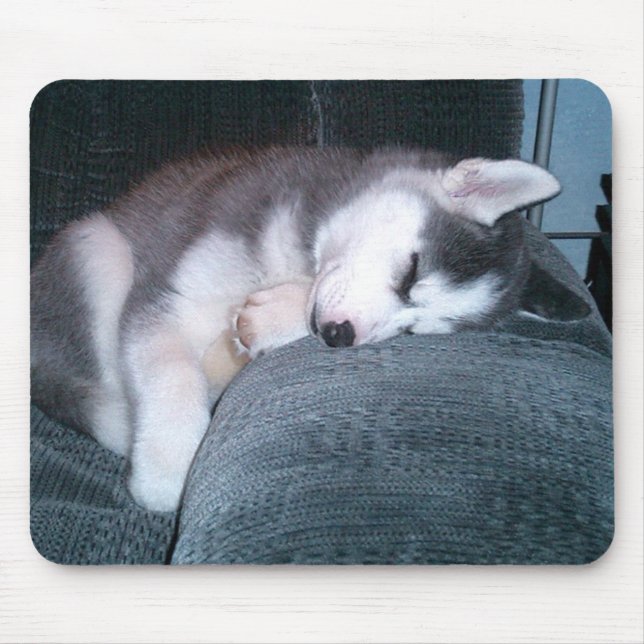 The Puppy Sleeps Mouse Pad (Front)