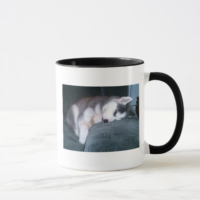 The Puppy Sleeps Mug (Right)