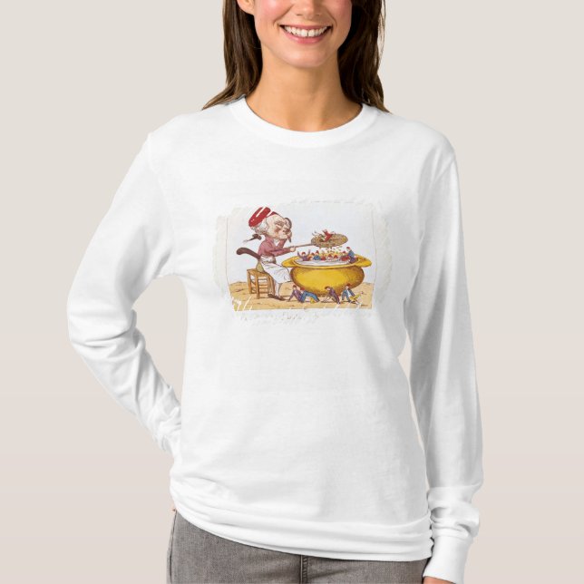 The Purifying Pot of the Jacobins, 1793 T-Shirt (Front)