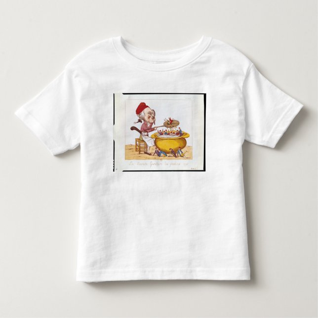 The Purifying Pot of the Jacobins, 1793 Toddler T-Shirt (Front)