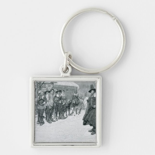 The Puritan Governor Key Ring (Front)