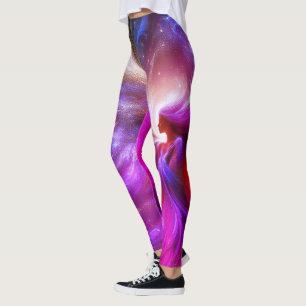 The Purple Angle on a Pair of Customised Modern Leggings