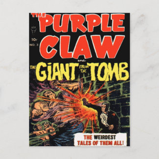 The Purple Claw #3 Postcard