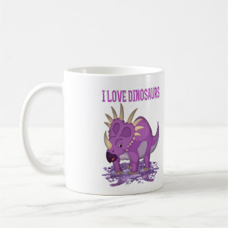 The Purple Dinosaur, fun dinosaur.. Coffee Mug