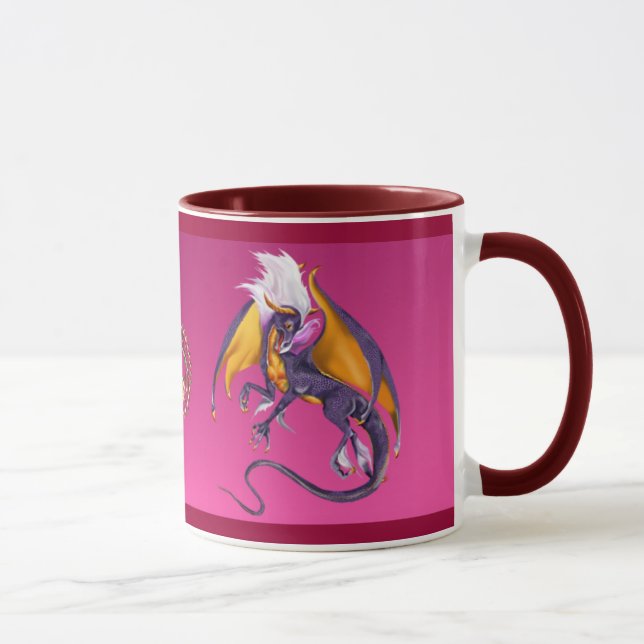 The Purple Dragon Mug (Right)