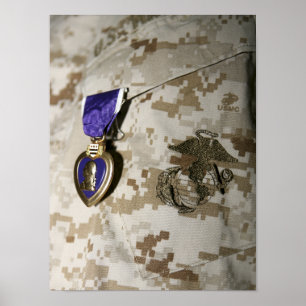 The Purple Heart Award Poster