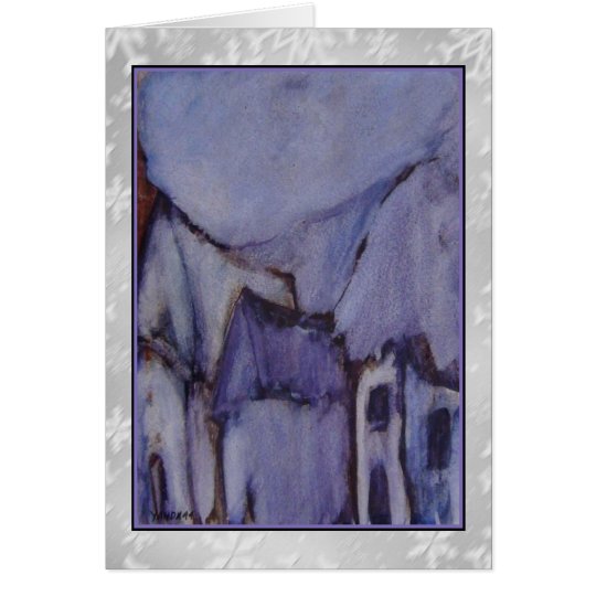 The Purple Hut Art Card
