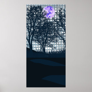 The Purple Moon Poster